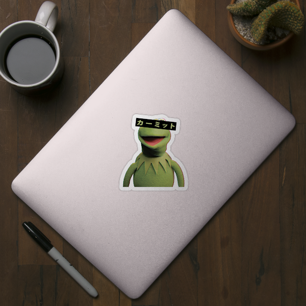 Kermit the frog vaporwave by dumbvaporwave